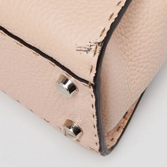 Fendi Beige Selleria Leather Peekaboo Bag 8BN302 - Picture 4 of 12